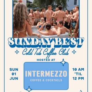 June 1st: Cold Tub Coffee Club @ Intermezzo Coffee & Cocktails